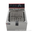 commercial restaurant 11L single electric deep fryer with temperature limit